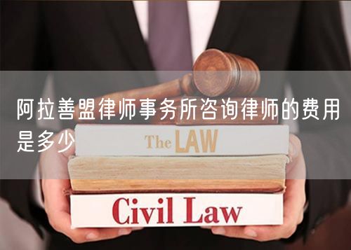 阿拉善盟律師事務(wù)所咨詢律師的費(fèi)用是多少