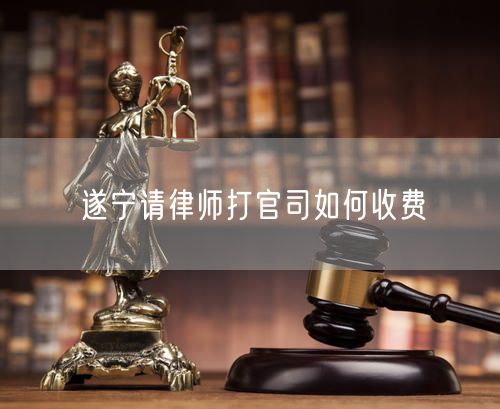 遂寧請律師打官司如何收費