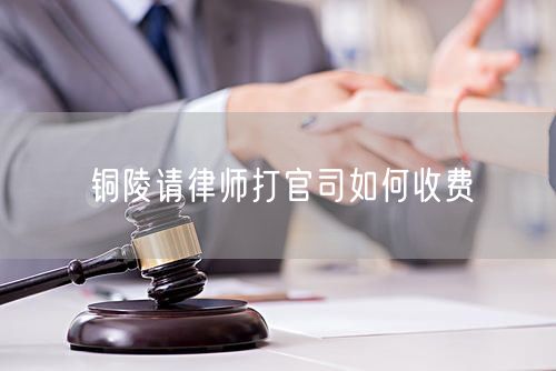銅陵請(qǐng)律師打官司如何收費(fèi)