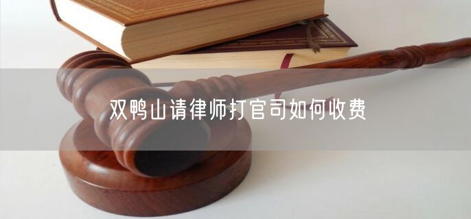 雙鴨山請(qǐng)律師打官司如何收費(fèi)