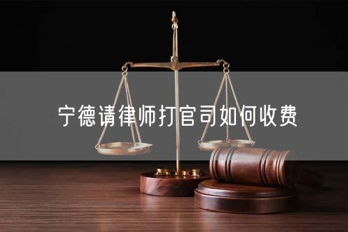 寧德請律師打官司如何收費