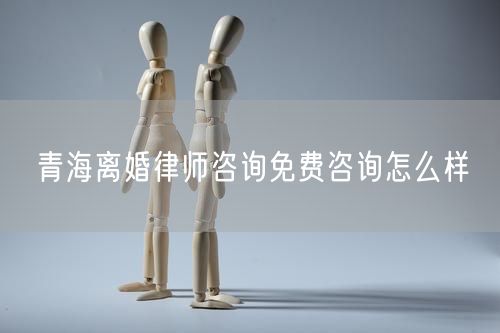 青海離婚律師咨詢免費咨詢怎么樣