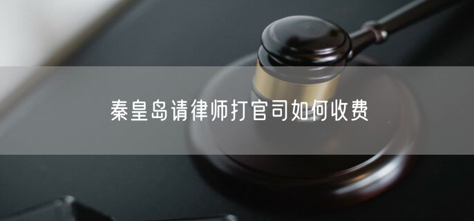 秦皇島請(qǐng)律師打官司如何收費(fèi)