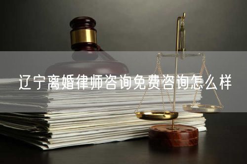 遼寧離婚律師咨詢免費(fèi)咨詢怎么樣